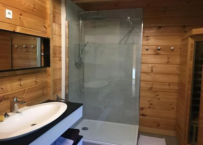 Chalé Charmante Maison En Bois Proche Saint-Jean-de-la-Rivière