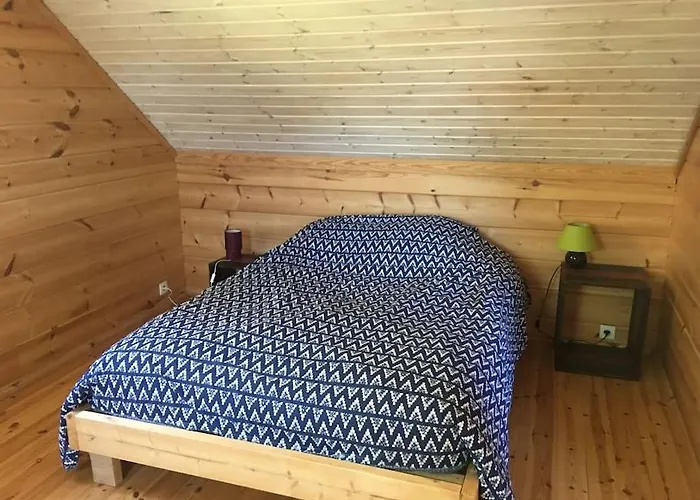 Chalé Charmante Maison En Bois Proche